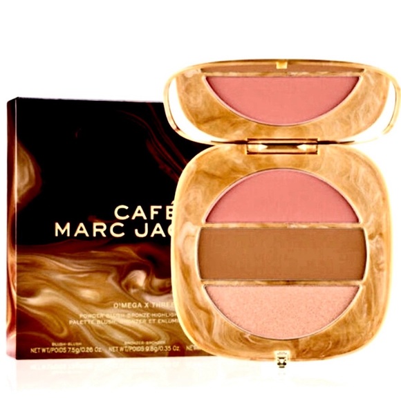 O!Mega x Three Powder X-TRA LARGE Blush-Bronze-Highlight Tantalize Glo Palette - Picture 16 of 16